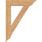 Ekena Millwork Traditional Traditional Smooth Bracket w/ Offset Brace, Western Red Cedar, 7 1/2"W x 32"D x 44"H BKT0806X32X44TRA01SWR - alternate 3